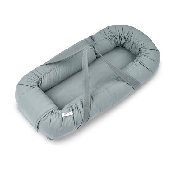 LIEWOOD Gro Babynest Blue Fog