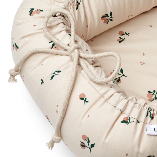 LIEWOOD Gro Babynest Peach Sea Shell Mix