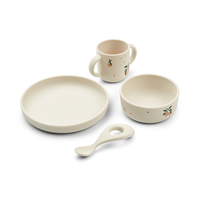 LIEWOOD Vivi Silikonservis Peach Sea Shell Mix