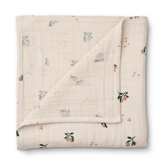 LIEWOOD Ben Muslinfilt Peach Sea Shell Mix 110x110cm