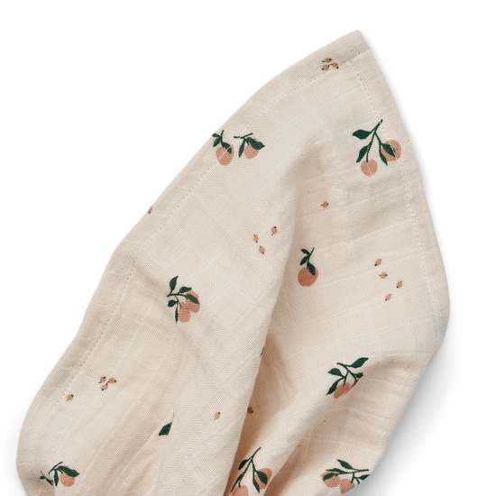 LIEWOOD Ben Muslinfilt Peach Sea Shell Mix 110x110cm