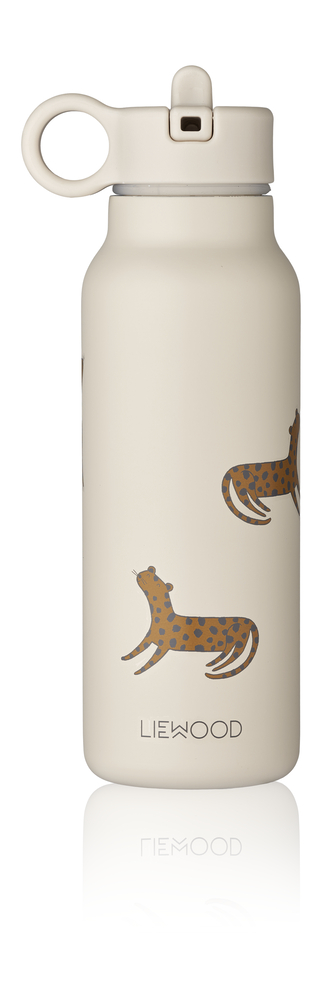 LIEWOOD Falk Vattenflaska Leopard Sandy 350 ml