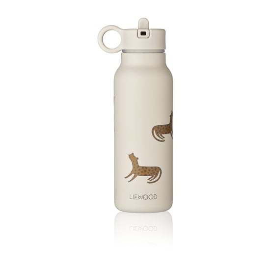 LIEWOOD Falk Vattenflaska Leopard Sandy 350 ml
