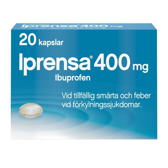 Iprensa mjuka kapslar 400 mg 20 st