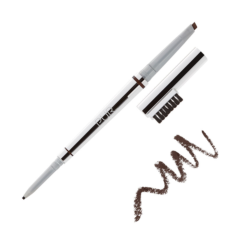 PÜR Arch Nemesis 4-in-1 Dual Ended Brow Pencil Medium Dark 0,01 g
