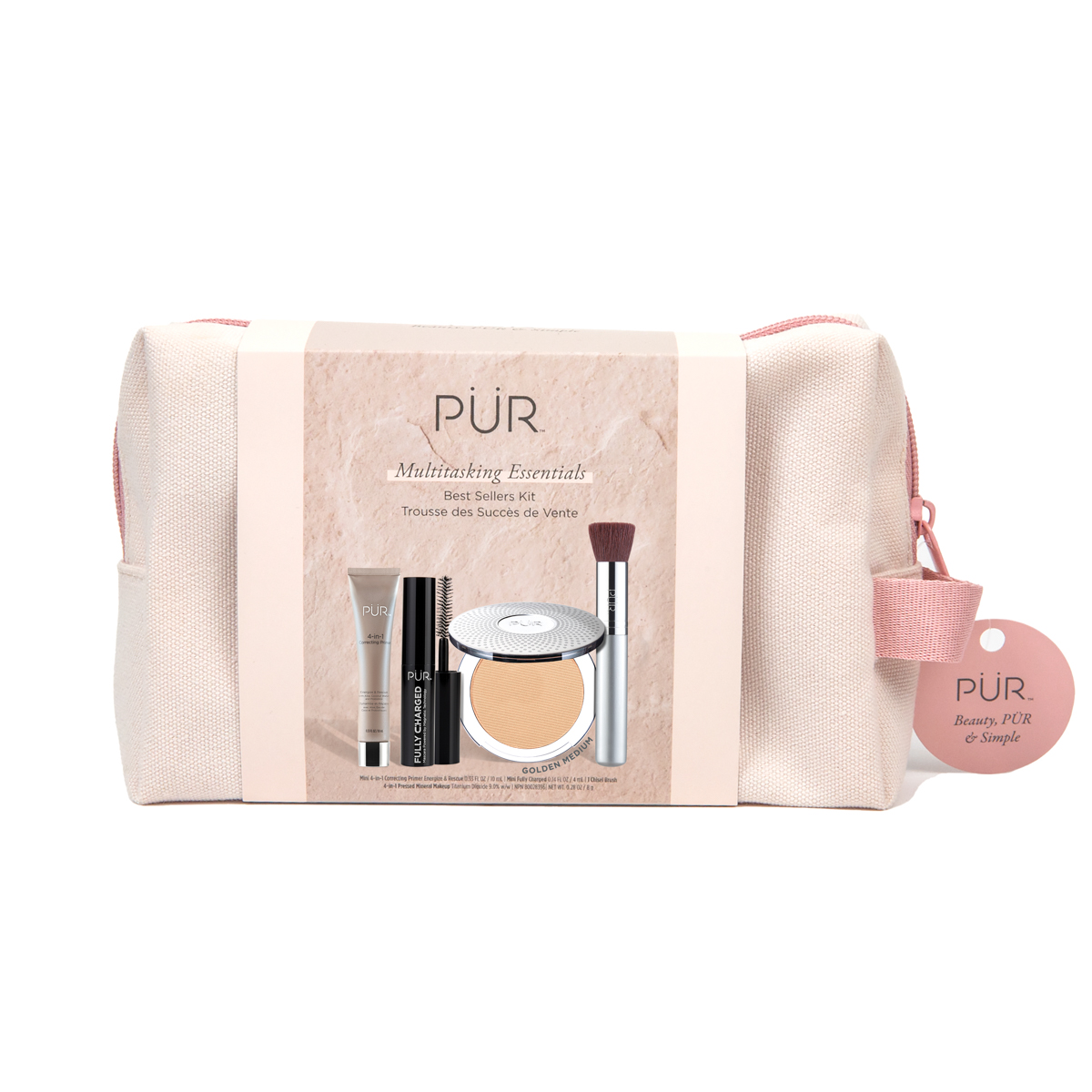 PÜR Multitasking Essentials Golden Medium Kit