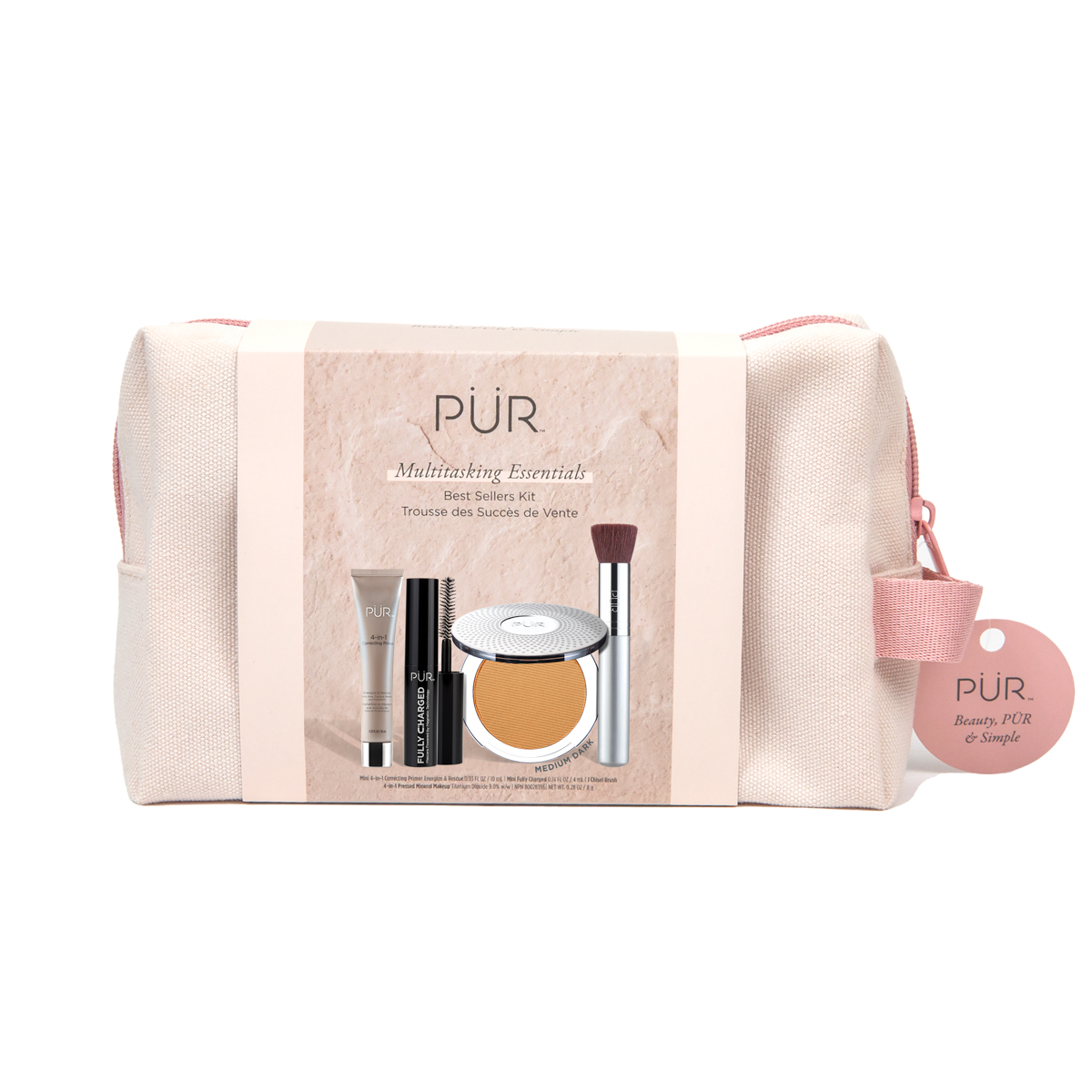 PÜR Multitasking Essentials Medium Dark Kit