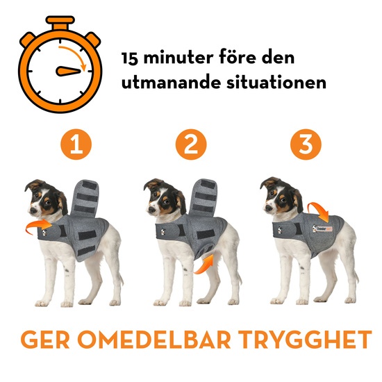 Thundershirt Trygghetsskapande Tröja XS