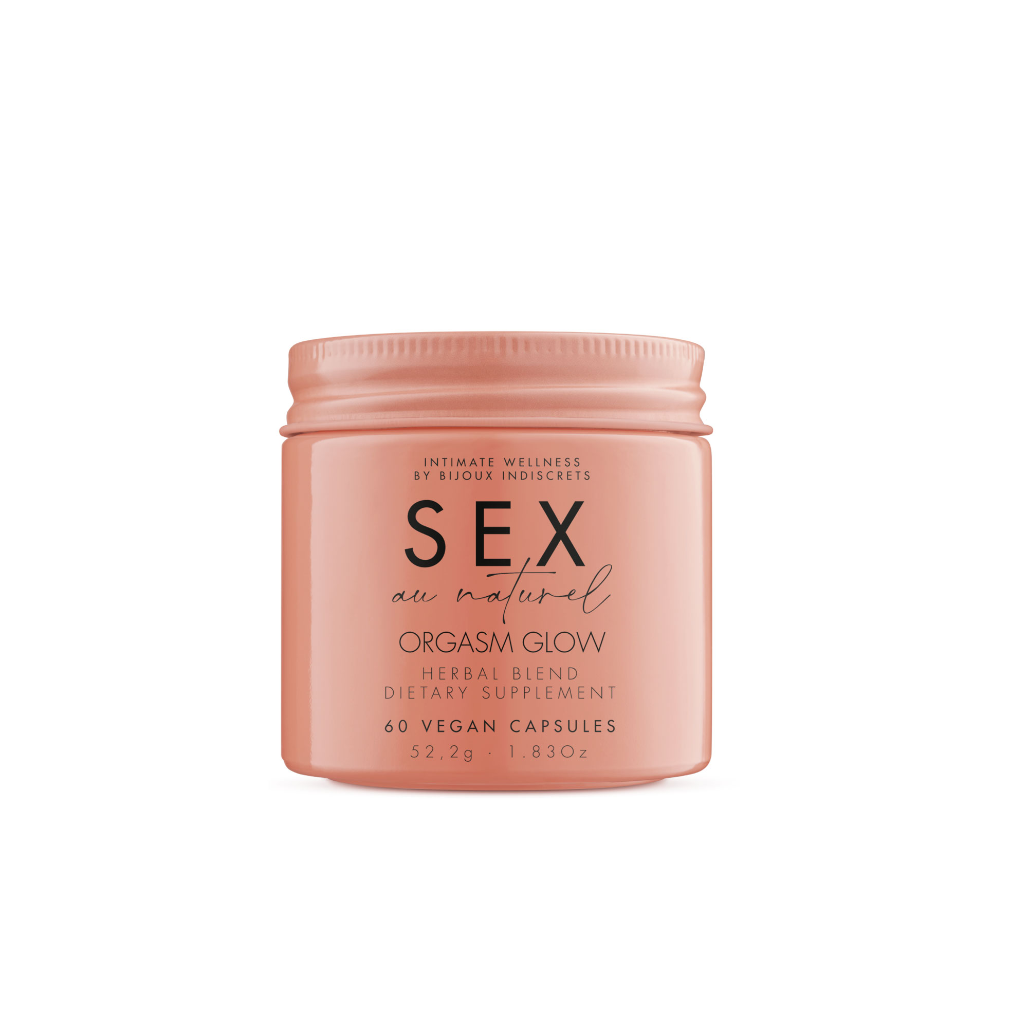 Bijoux Indiscrets Sex Au Naturel Orgasm Glow Food Supplement 60 kapslar