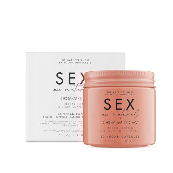 Bijoux Indiscrets Sex Au Naturel Orgasm Glow Food Supplement 60 kapslar