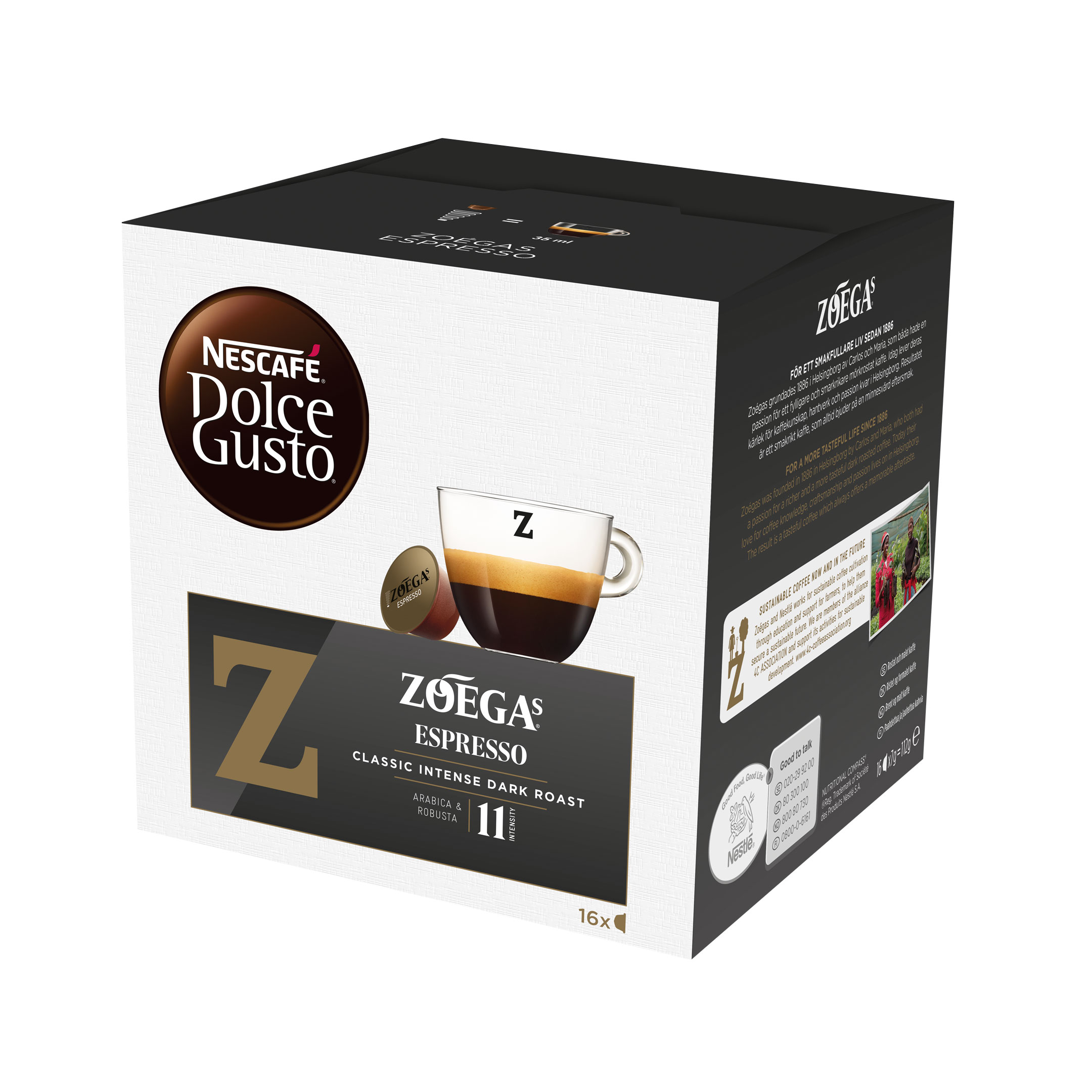 NESCAFÉ Dolce Gusto Espresso 16 kapslar