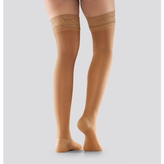 Mabs Nylon Stay Up Tan XL