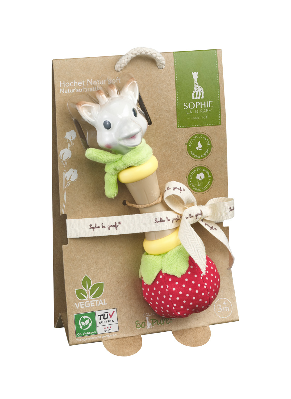 Sophie la Girafe Natur'soft Skallra