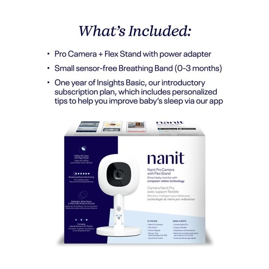 Nanit Pro Camera + Flex Stand Duo