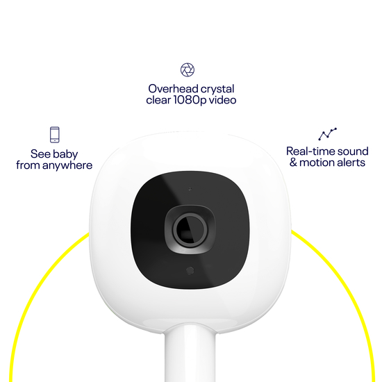 Nanit Pro Baby Monitor and Floor Stand Gen 2