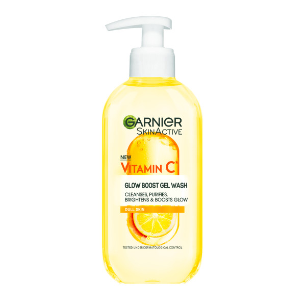 Garnier Skin Active Vitamin C Glow Boost Cleansing Gel 200 ml