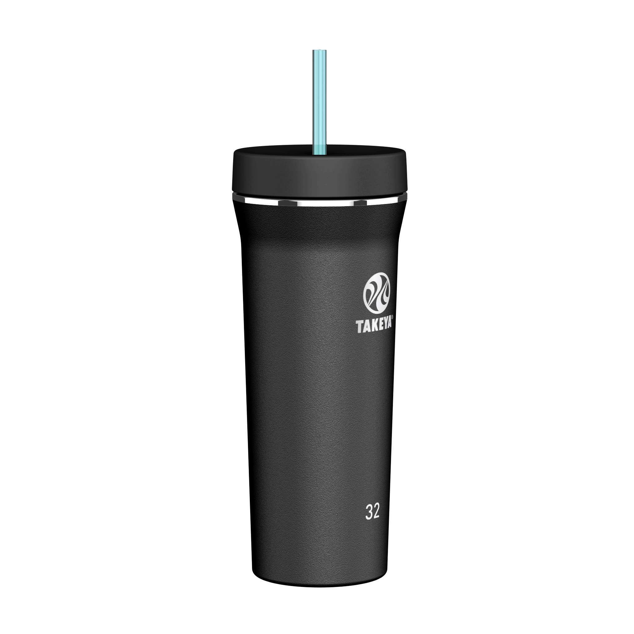 Takeya Insulated Straw Tumbler Onyx 950 ml