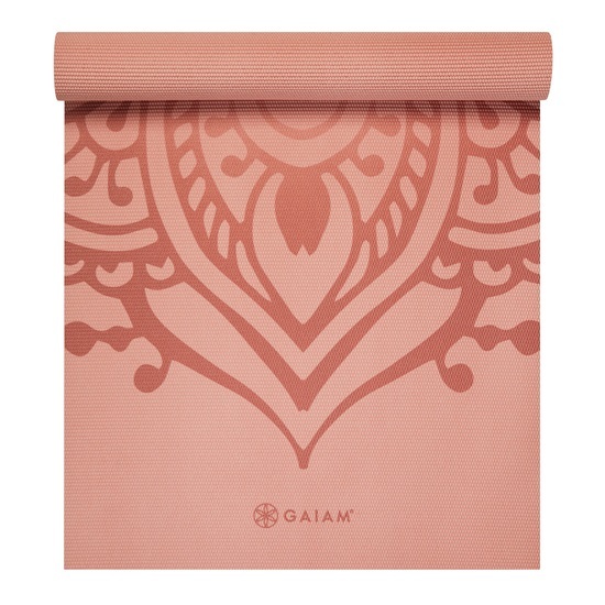 Gaiam Cantaloupe Sundial Classic Printed Yoga Mat 5 mm