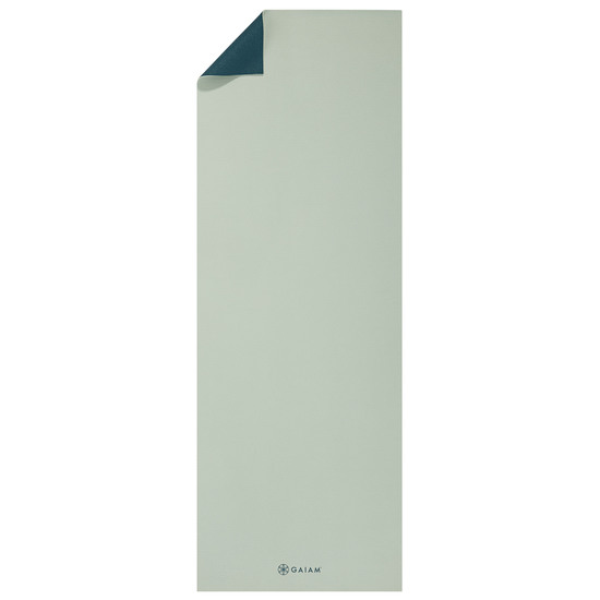 Gaiam Deep Jade/Icicle 2-color Classic Yoga Mat 4 mm