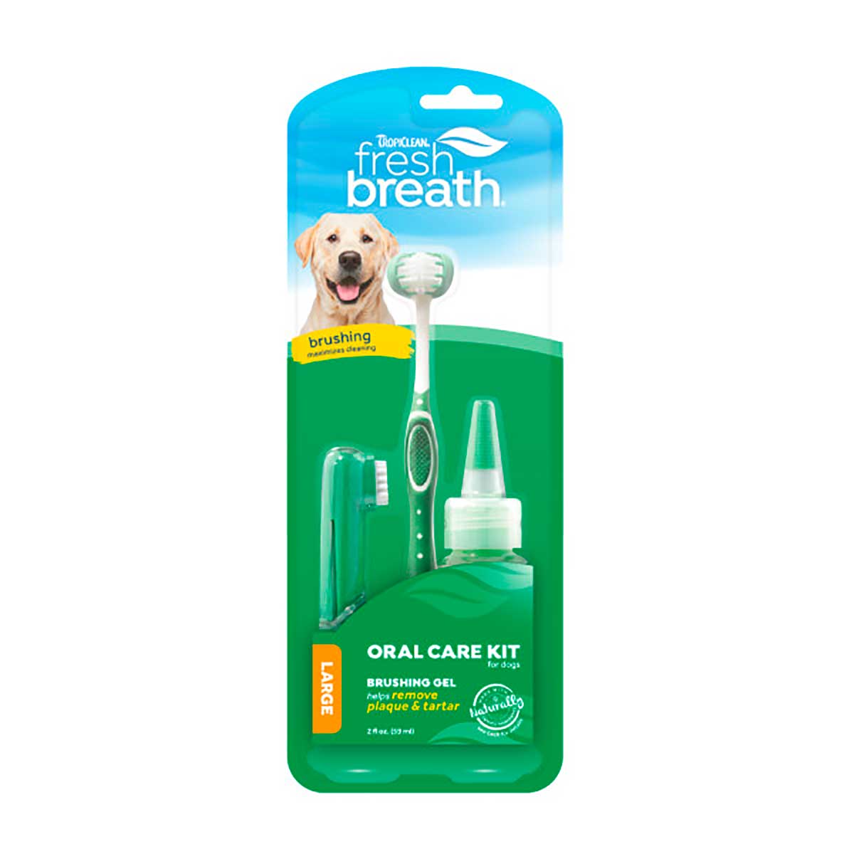 Tropiclean Oral Care Kit for Dogs 59 ml