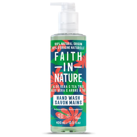 Faith in Nature Hand Wash Aleo Vera & Tea Tree 400 ml