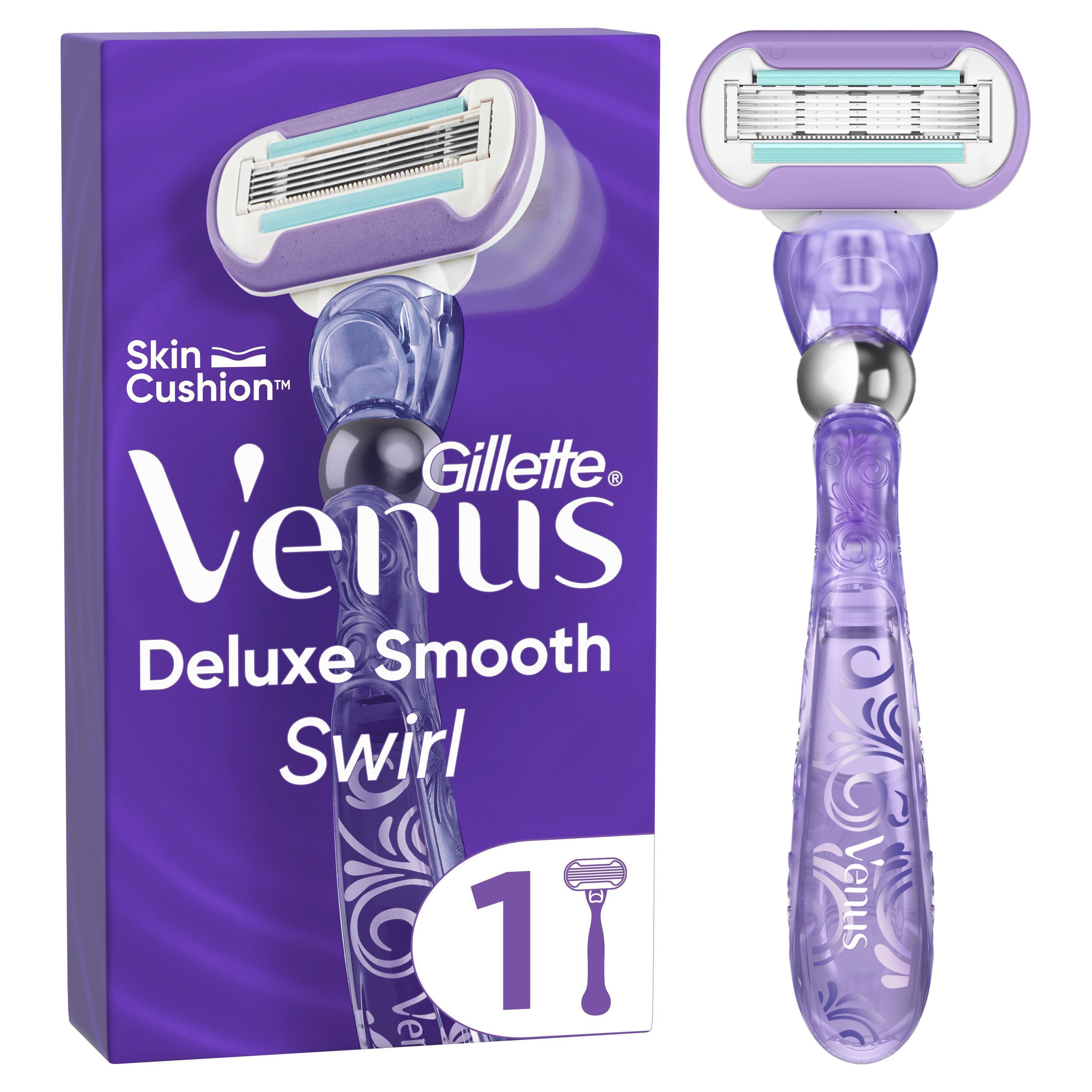 Gillette Venus Swirl Extra Smooth Rakhyvel med 1 blad