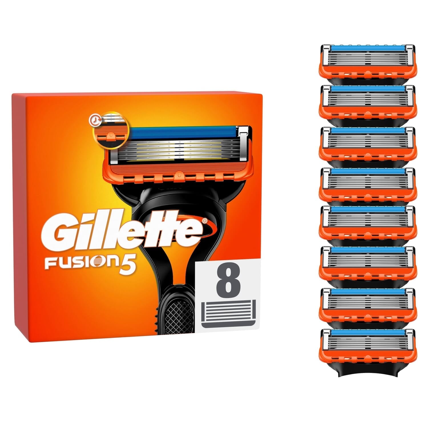 Alternativ bild 1 för Gillette Fusion5 8 pak