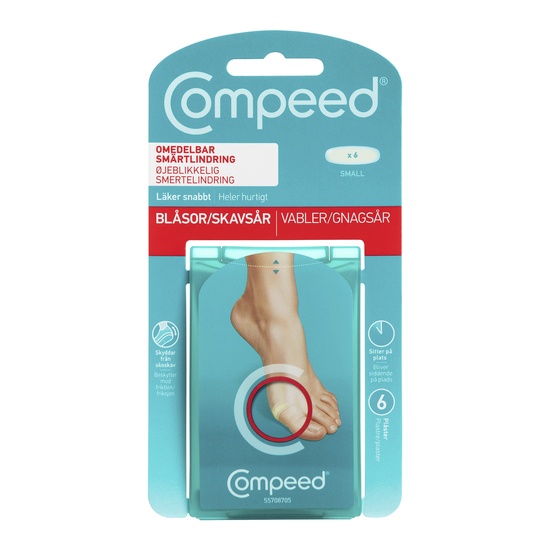 Compeed Skavsårsplåster Small 6 st