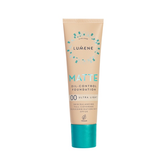 Lumene Matte Oil-Control Foundation SPF20 00 Ultra Light 30 ml