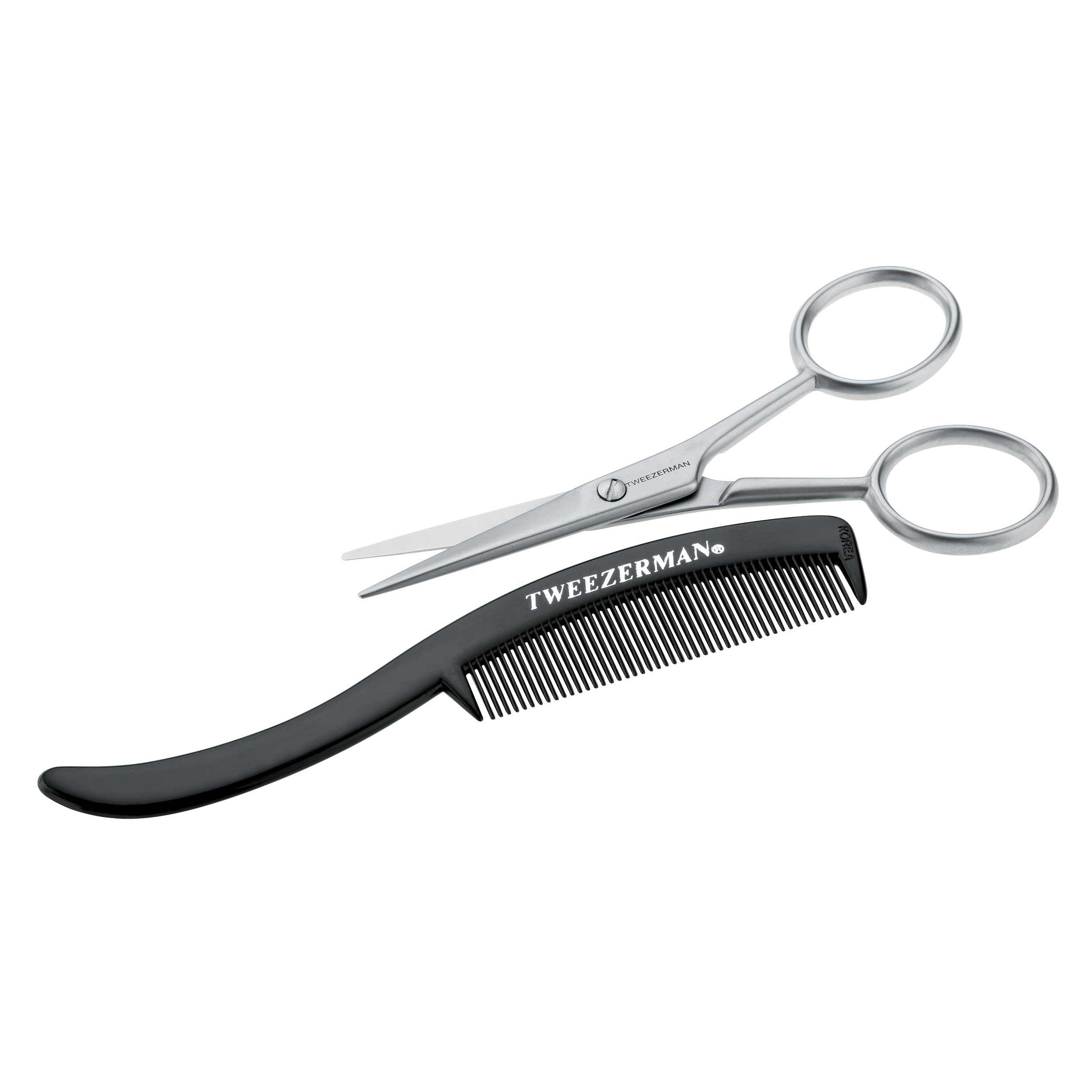 Tweezerman Moustache Scissors With Comb