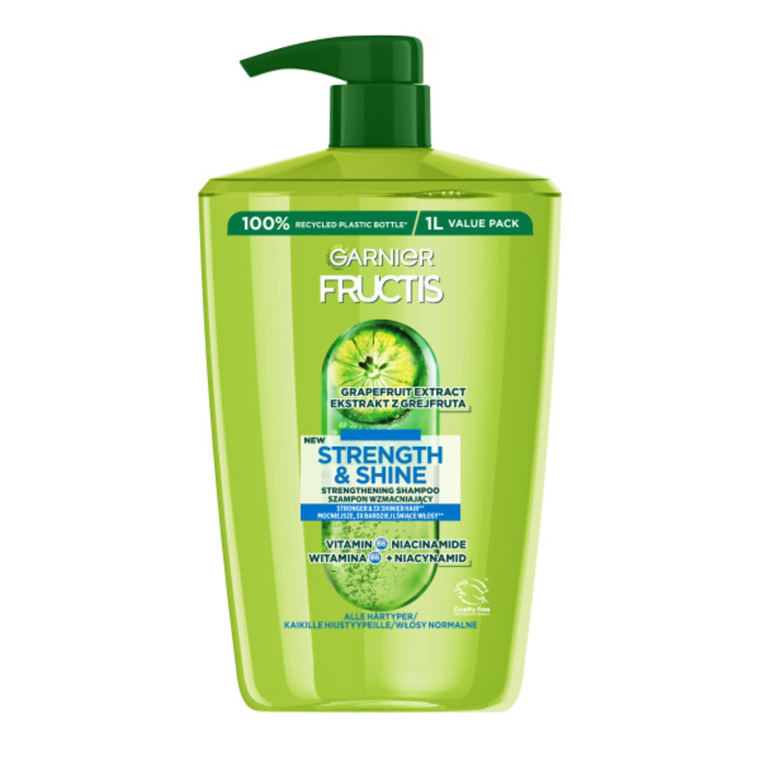 Alternativ bild 1 för Garnier Fructis Strength & Shine Schampo 1000 ml