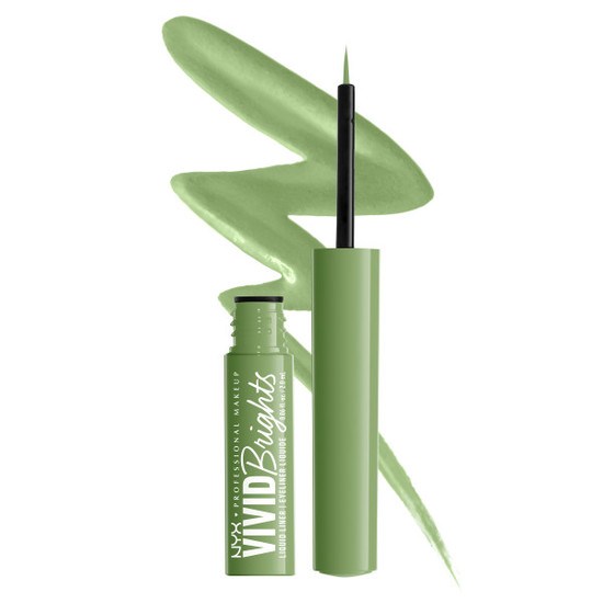 NYX Professional Makeup Vivid Bright Liquid Liner Ghosted Green 02 2 ml