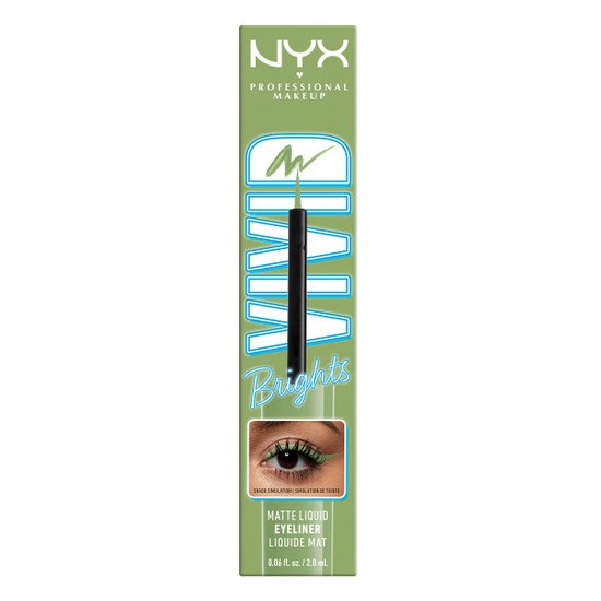 NYX Professional Makeup Vivid Bright Liquid Liner Ghosted Green 02 2 ml