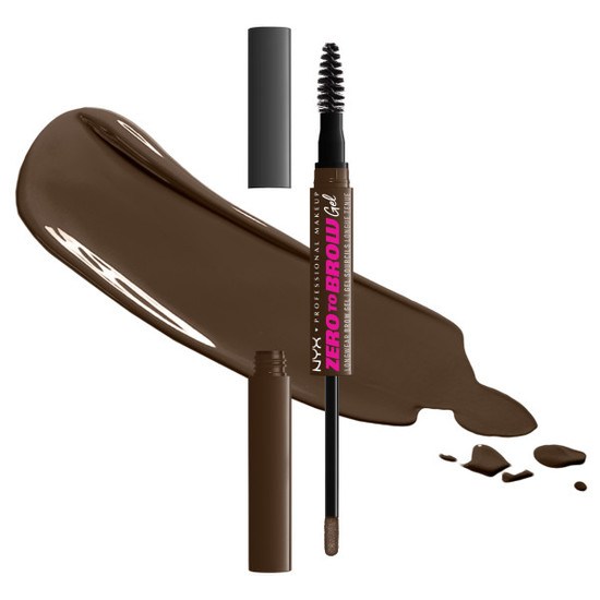 NYX Professional Makeup Zero To Brow Longwear Brow Gel 07 Espresso