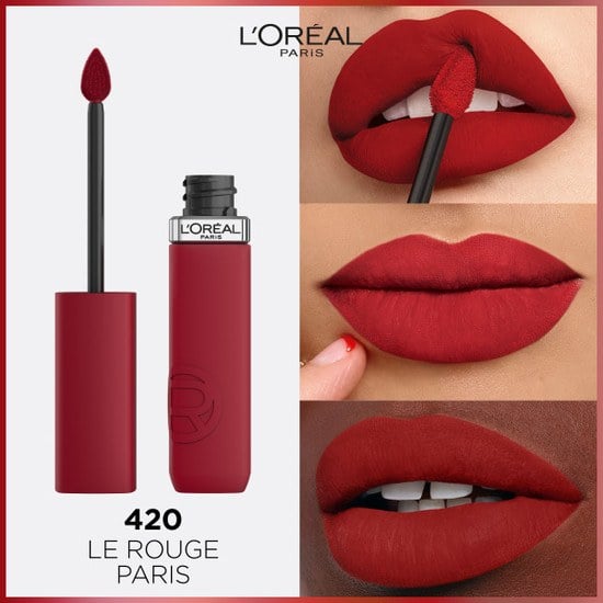 L'Oréal Paris Infaillible Matte Resistance 420 Le Rouge Paris 5 ml