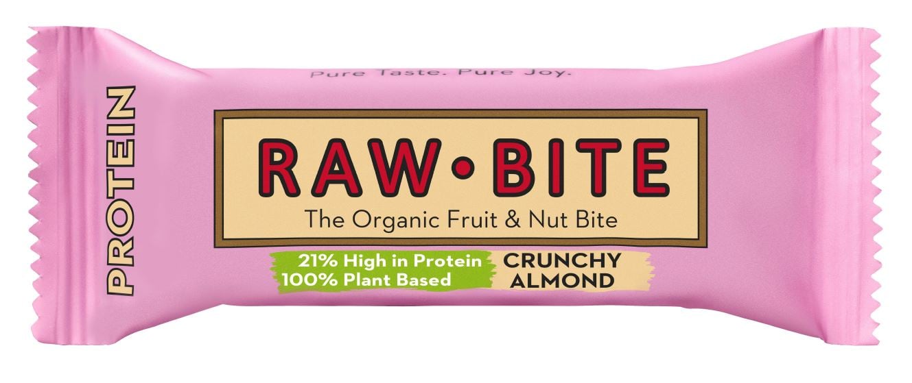 Rawbite Proteinbar Crunchy Mandel EKO 45 g