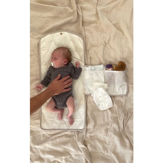 Najell Portabel Skötdyna Sandy Beige