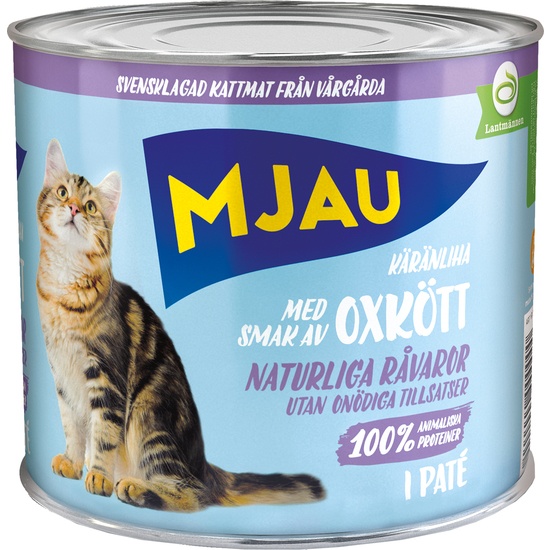 Mjau Oxkött 635 g