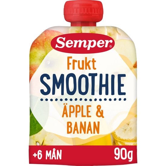 Semper Smoothie frukt 90 g