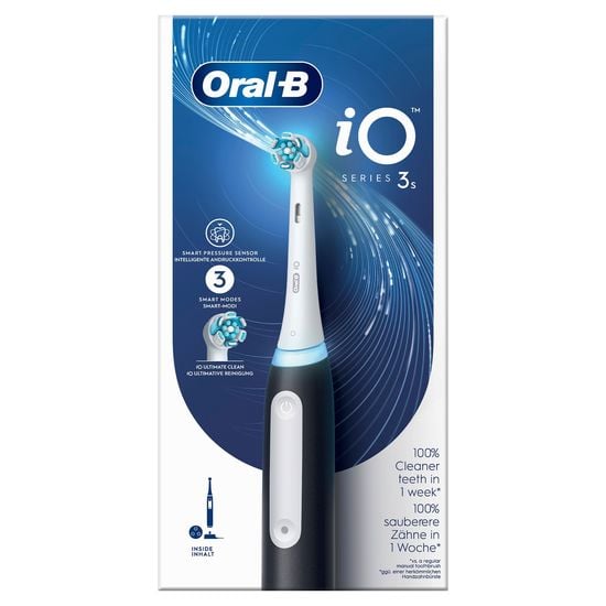 Oral-B iO 3S Svart Eltandborste