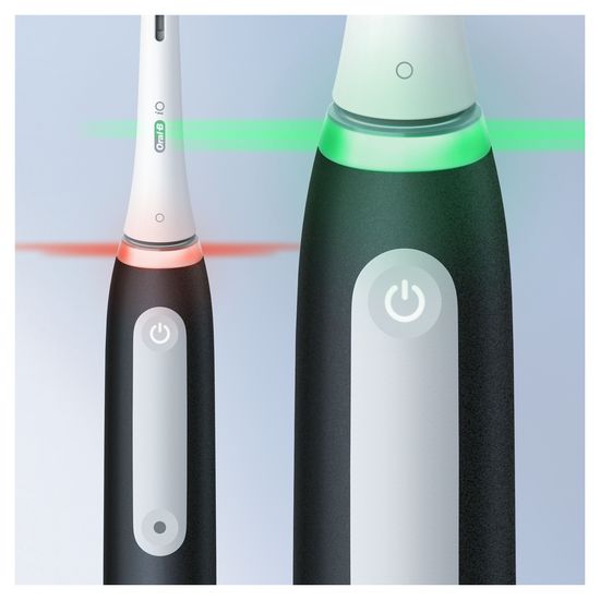 Oral-B iO 3 Duopack Svart och Blå Eltandborste 2 Tandborsthuvuden 1 Resefodral