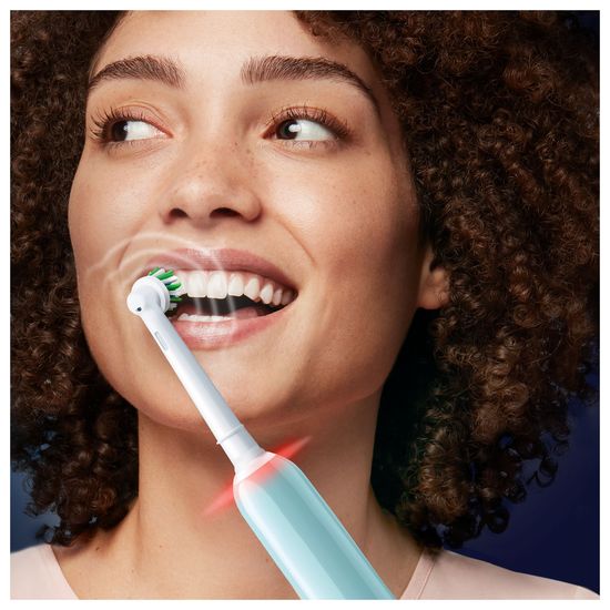 Oral-B Pro S3 Blå Eltandborste 2 Extra Sensitive Tandborsthuvuden