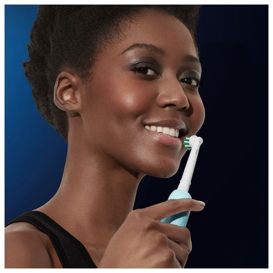 Oral-B Pro S1 Blå Eltandborste 2 Tandborsthuvuden Designed by Braun