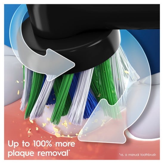 Oral-B Vitality Pro Svart Eltandborste Designed by Braun