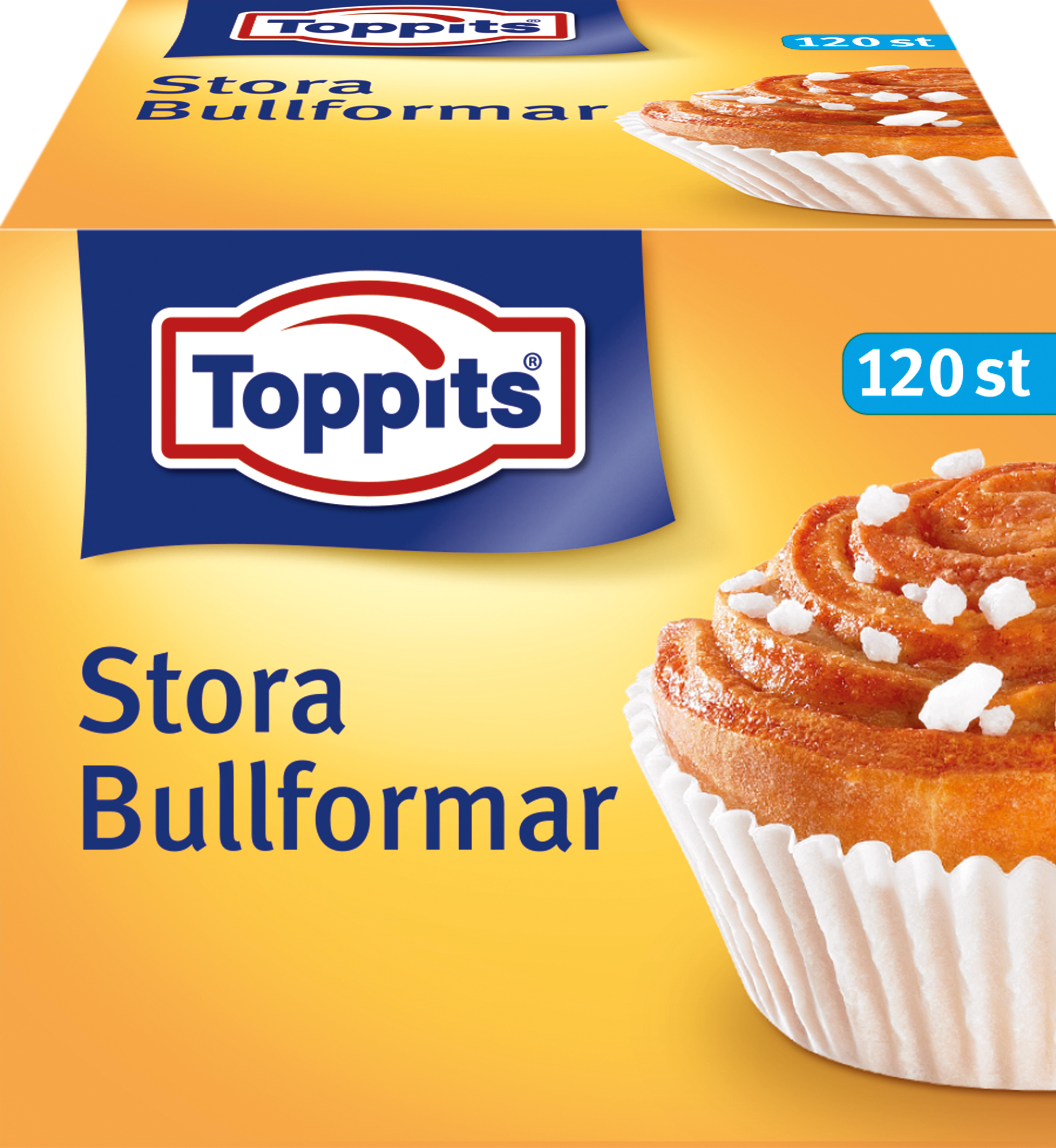 Toppits Stora Bullformar 120-pack
