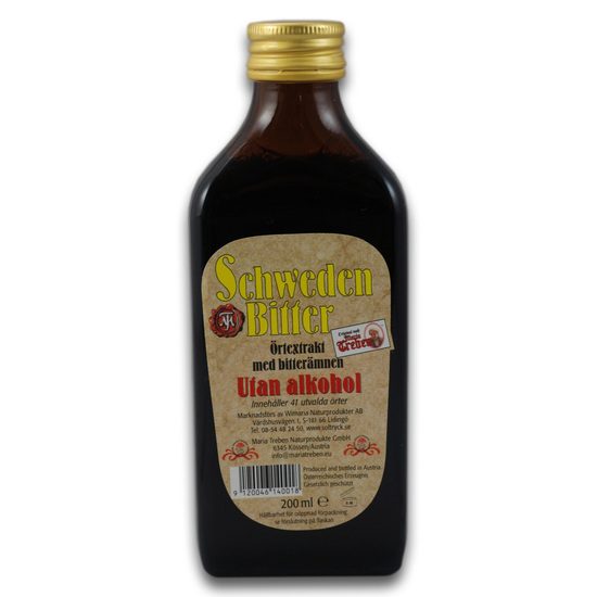 Maria Treben Schwedenbitter Utan Alkohol 200 ml