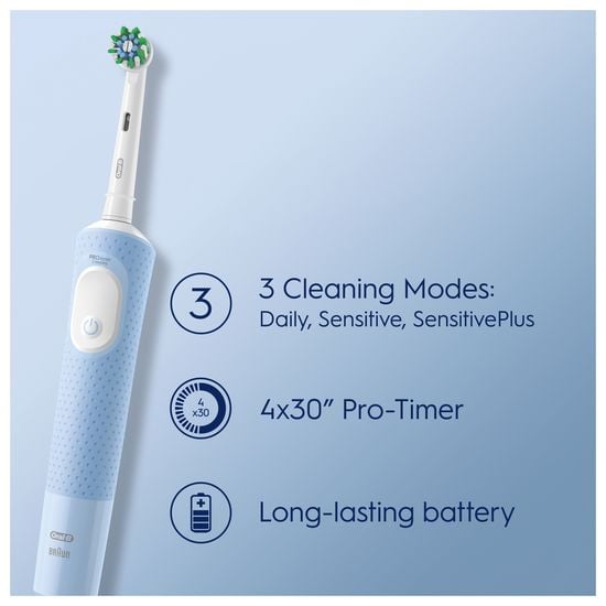 Oral-B Vitality Pro Blå Eltandborste Designed by Braun