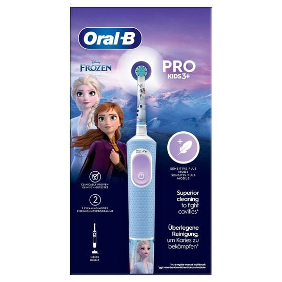 Oral-B Pro Kids Frozen Eltandborste för Barn Designed By Braun