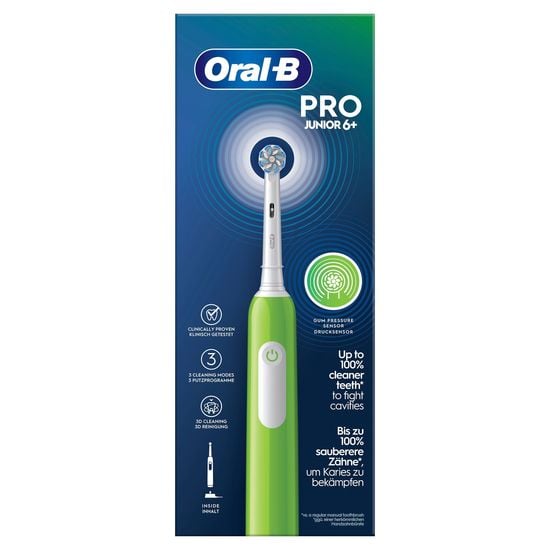 Oral-B Junior Grön Eltandborste från 6 år