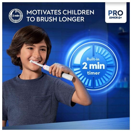 Oral-B Pro Junior Eltandborste Star Wars 2 Tandborsthuvuden från 6 år
